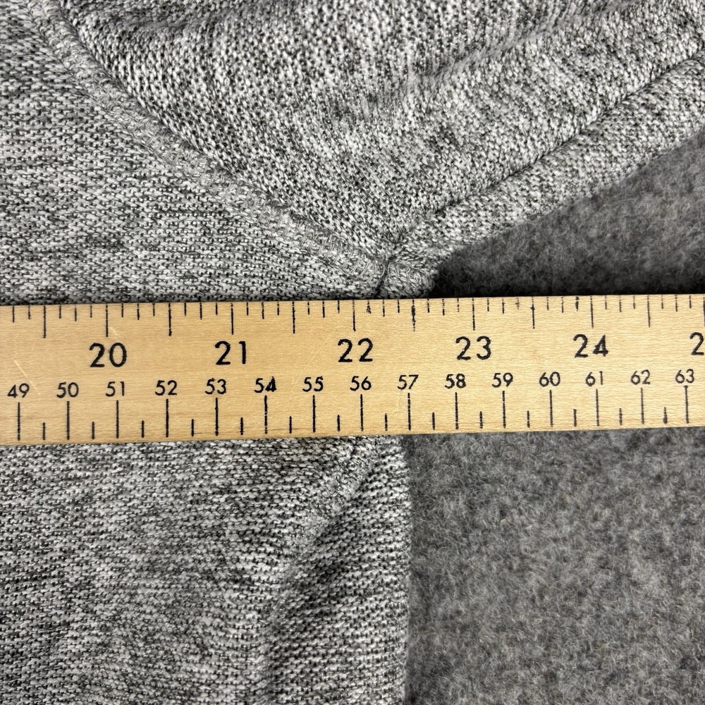 Eddie Bauer Pullover Mens Small Gray 1/4 Button Sweater Fleece Casual Outdoors - Picture 7 of 12
